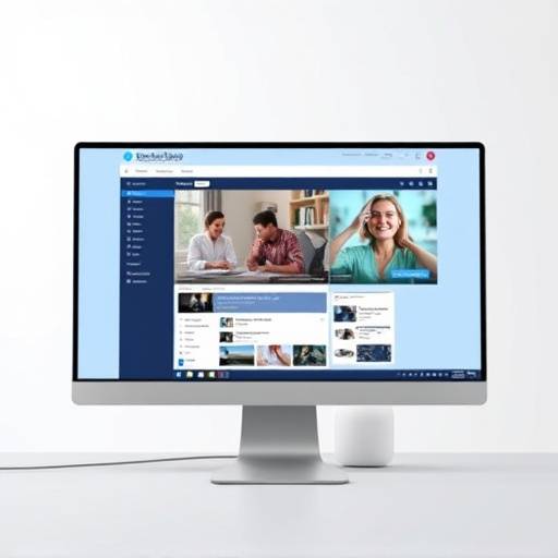 Video distribution platform interface on a computer screen.